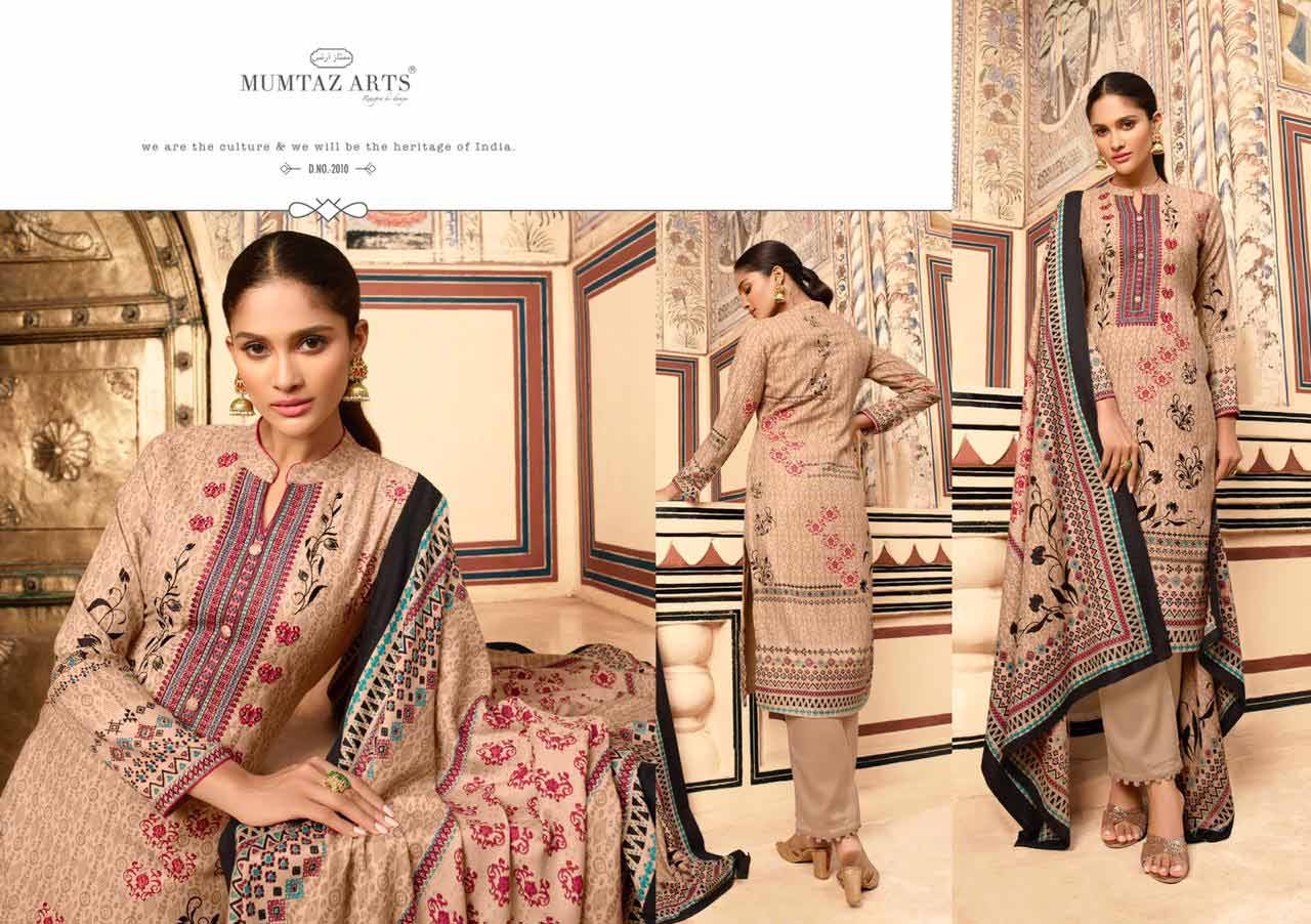 Mumtaz Art Cashmere Vol 1 Karachi Work Suit Mumtaz Art Cashmere Vol 1 Karachi Work Suit